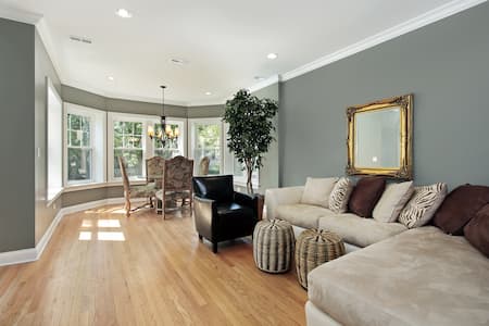Interior painting project by Arturo