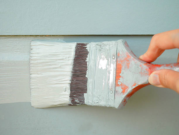 Exterior painting — house siding, trim, fences